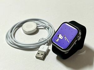 ★ 美品 バッテリー100% ★ Apple Watch Series 7 41mm アップルウォッチ グラファイト ステンレススチール GPS Cellular 製品保証あり