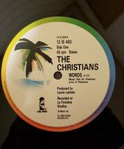 12inch UK盤 THE CHRISTIANS ■ WORDS ■ ３曲入りEP（２曲アルバム未収録）_画像3
