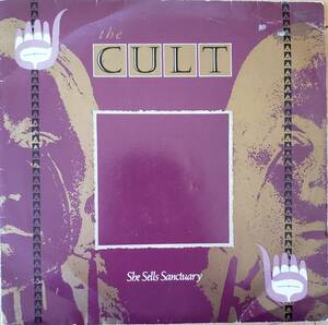 7inch UK盤 THE CULT ■ SHE SELLS SANCTUARY ■ 初回盤　B面アルバム未収録