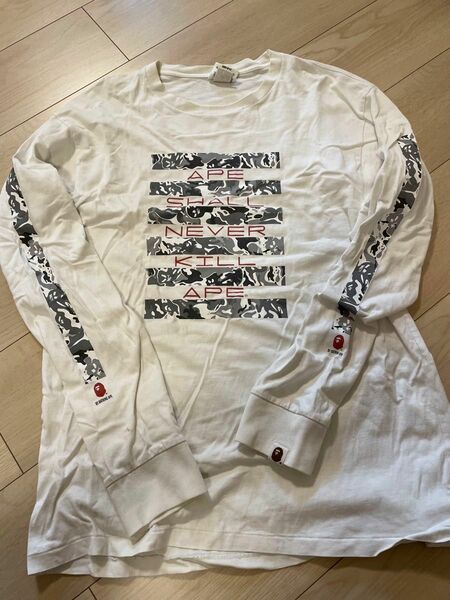 アベイシングエイプ　ロンT Tシャツ ロンT プリント