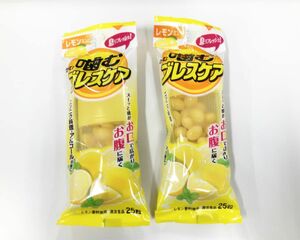 【2個セット】噛むブレスケア レモン