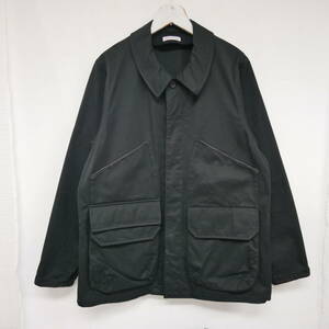 【1円】良好 国内正規 NICENESS ナイスネス 23AW E.SEARS ハンティングジャケット カバーオール NN-1601B12 定価97900円 BLACK 黒 L