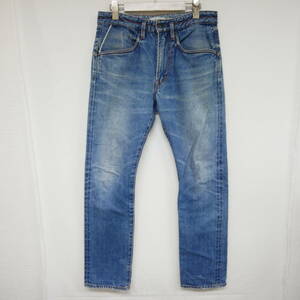 【1円】使用感あり 国内正規 nonnative ノンネイティブ DWELLER 5P JEANS SELVEDGE DENIM セルビッジデニム 赤耳 パンツ BLUE ブルー 青 0