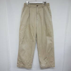 【1円】国内正規 Graphpaper グラフペーパー 23AW Westpoint Chino Wide Straight Trousers ワイドチノパン パンツ GM233-40069B BEIGE 1