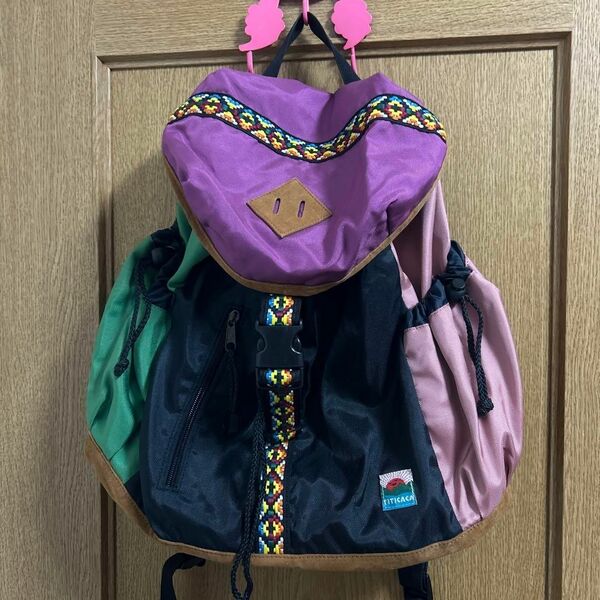 チチカカ　titicaca バックパック リュックサック リュック アウトドア　山ガール　 デイパック　レディース　美品　かわいい