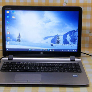 ■HP Probook 450 G3 Core i5-6200U 16GBメモリ 256GB-SSD＋500GB-HDDダブル カメラ Win11Pro■の画像1