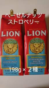 [ best-before date interval close therefore special price * last 1 point ] lion coffee * flour hazelnut * strawberry white chocolate 7oz(198g)×2 kind 