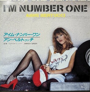◎ANNE BERTUCCI/I'M NUMBER ONE1981'国内盤キャニオン　PROMO EP