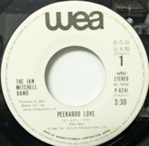 ◎IAN MITCHELL BAND/PEEKABOO LOVE1980'国内盤ワーナーパイオニア PROMO EP _画像2