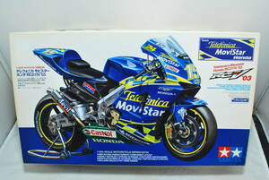 ■　希少！未開封　タミヤ　1/12　テレフォニカ モビスター　ホンダ　RC211V　’03　ジベルノー/加藤大治郎/清成龍一　■