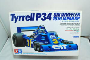 ■　希少！未開封　タミヤ　1/20　タイレル　P34　1976 日本GP　シックスホイーラー　エッチング/エンジン付　J.シェクター　■