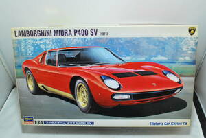 # редкий! нераспечатанный Hasegawa 1/24 Lamborghini Miura P400 SV 1971 #