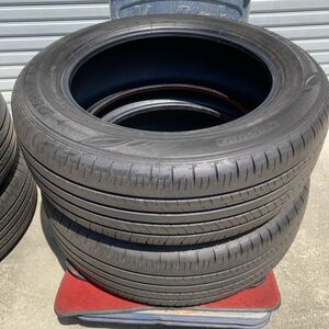 即決送料込み 新車外し 18年製 215/60R17 ２本 No.1 DUNLOP ENASAVE EC300+ No.2と合わせて落札ください。