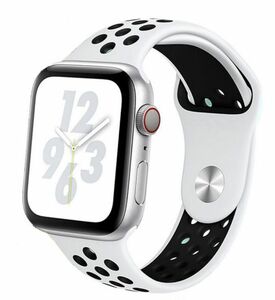 【B24】Apple Watch スポーツバンド42/44/45mm(ホワイト)