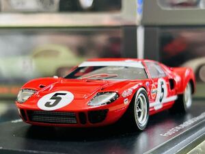 スパーク spark 1/43 Ford GT40 4th BOAC 6 Hours 1968 [UK009]