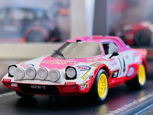 スパーク spark 1/43 Lancia Stratos #14・Winner Coupes des Dames Monte Carlo 1977 [S9081] C.Dacremont - C.Galli