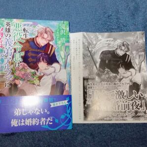 新刊　転生悪役令息は英雄の義弟アルファに溺愛されています （ラルーナ文庫） 滝沢晴／著　木村タケトキ／イラスト　記念ペーパー付き