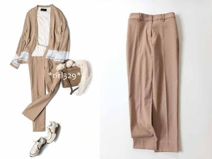 PLST / plus telinen Blend stick pants XXS/ beige Brown 