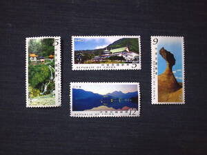 台湾切手　4種未使用　観光旅行地　2006年