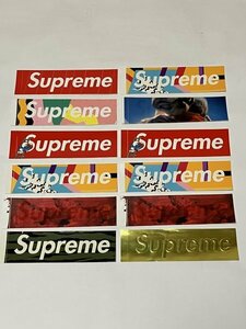 【未使用】Supreme Box Logo ノベルティステッカー 12枚セット