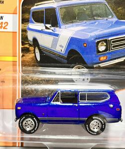 ジョニーライトニング 1/64 1979 インターナショナル スカウトII international scout Ⅱ ダークブルーメタリック