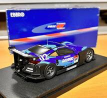 エブロ 1/43 スーパーGT 2011 RAYBRIG HSV-010 SUPER GT500 2011 Winter test #100 レイブリック テスト_画像4