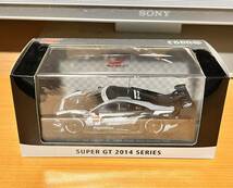 エブロ 1/43 スーパーGT 2014 RAYBRIG NSX CONCEPT-GT SUPER GT500 2014 Okayama test #100 レイブリック NSX コンセプトGT 岡山 テスト _画像7