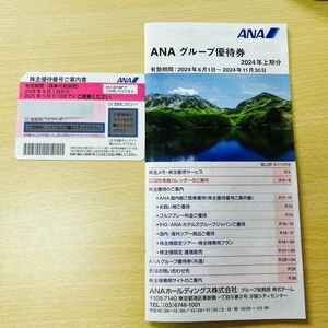 ANA グループ優待券 冊子＋株主優待番号ご案内書