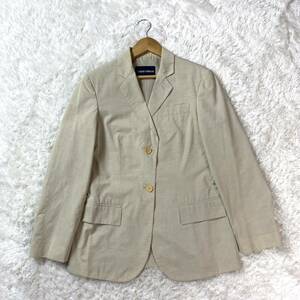 joru geo Armani tailored jacket beige cotton 40 YA6794