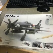 [TESTORS]　1/48　WWⅡ　アメリカ海軍戦闘機　F8F-2　Bearcat　ベアキャット_画像1