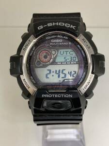 S【5D84】CASIO カシオ　G-SHOCK ジーショック 稼働　ブラック GW-8900 デジタル 腕時計 時計　メンズ　個性的　タフソーラー 