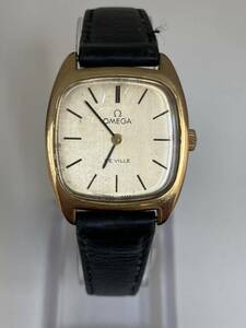 S【5D183】OMEGA オメガ デビル 腕時計　時計　不動　アンティーク ヴィンテージ　レトロ　ベルト社外　装飾品