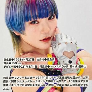 遠藤有栖 シークレット版パラレル レギュラーカード No.024 BBM 女子プロレスカード 2024 東京女子プロレスの画像2