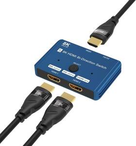 おすすめ 高解像度HDMI 2.1 切替器 8K HDR 10 Ultra 双方