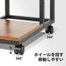 ☆サイドテーブル キャスター付き コの字型ベッド 高品質 安全設計 操作簡単 3_画像5