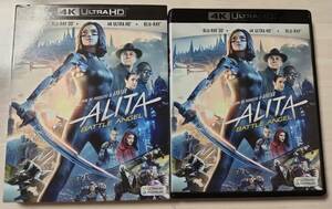 即決 送料無料『アリータ：バトル・エンジェル 4K ULTRA HD+3D+Blu-rayセット 3枚組』国内正規盤 ブルーレイディスク ジェームズキャメロン