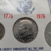 アメリカ合衆国　記念硬貨セット　１ドル　５０セント　２５セント　３枚セット　コイン_画像6