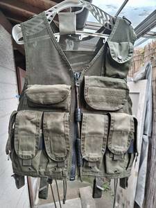  black Hawk made Tactical Vest used army discharge goods 