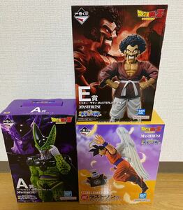 【1円スタート】新品未開封　一番くじ ドラゴンボール　未来への決闘　AE ラストワン　フィギュアセット　セル　サタン　悟空　MASTERLISE 