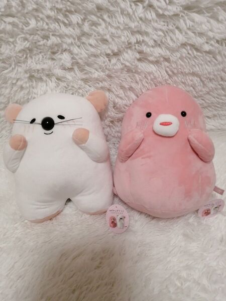 めちゃかわ♪はずかしがりっこBIGぬいぐるみ【全2種・2個セット】