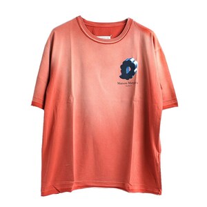 メゾンマルジェラ MAISON MARGIELA 半袖 Tシャツ シンボルプリント S50GC0670S24341204 Mサイズ メンズ BUBBLE レンガ レッド