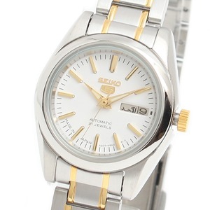 セイコー SEIKO 腕時計 レディース SYMK19J1 セイコー5 SEIKO 5 自動巻き ホワイト シルバー ホワイト