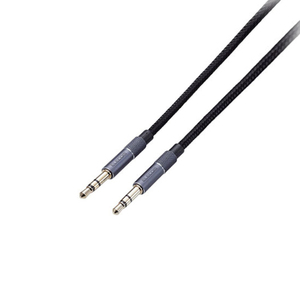 Elecom Audio Cable (φ3.5 Stereo mini) Алюминиевый компьютер тип AX-35MA10BK