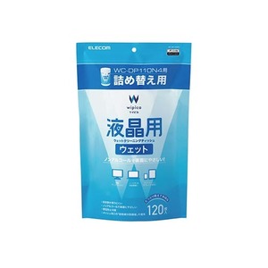  Elecom wet wipe liquid crystal for packing change 120 sheets WC-DP120SP4