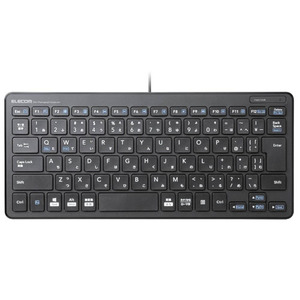  Elecom wire Mini keyboard Pantah graph type thin type black TK-FCP096BK