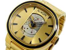 ニクソン NIXON キャピタル オートマティック 腕時計 A089-510 ゴールド_画像2
