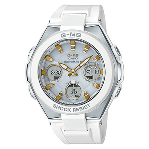 カシオ CASIO ベビーG BABY-G アナデジ クオーツ レディース 腕時計 MSG-W100-7A2JF ホワイト 国内正規 ホワイト