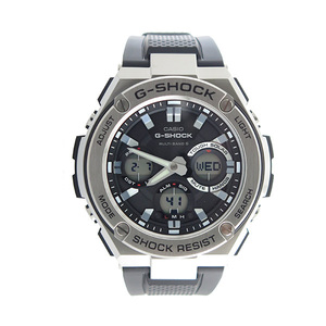 カシオ CASIO Gショック G-SHOCK Gスチール G-STEEL クオーツ メンズ 腕時計 GST-W110-1A ブラック ブラック