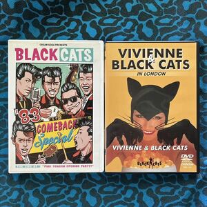 BLACK CATS DVD2枚セット ネオロカビリーロカビリーサイコビリーロックンロール　パンク