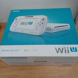 Nintendo 任天堂 Wii U プレミアムセット 32GB shiro 通電のみ確認済 ジャンク品の画像1